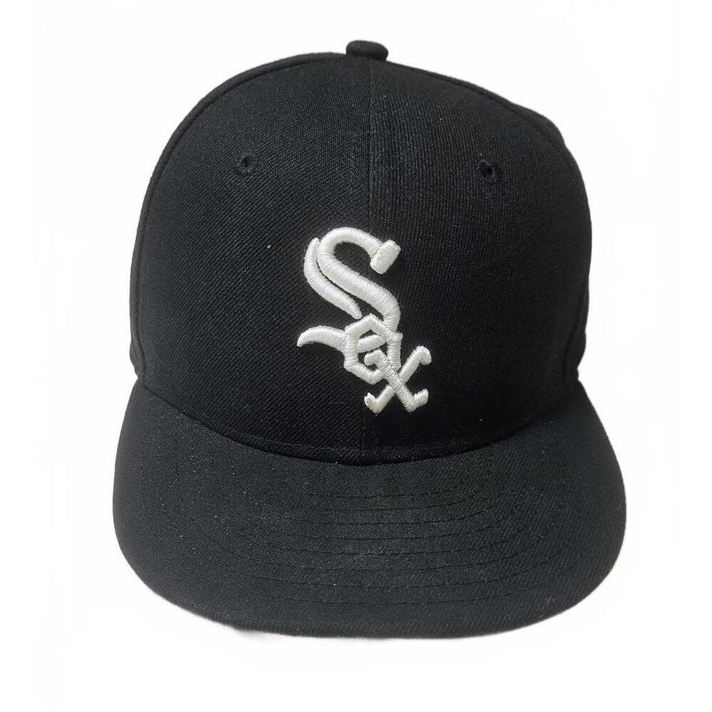New Era 59Fifty Chicago White Sox Black Baseball Cap‎ Fitted